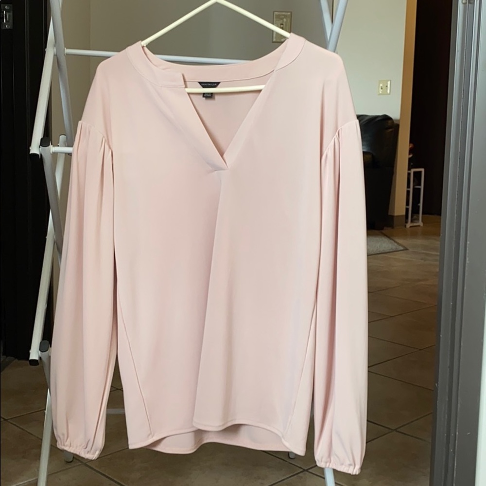 Ann Taylor Long Sleeve Blouse